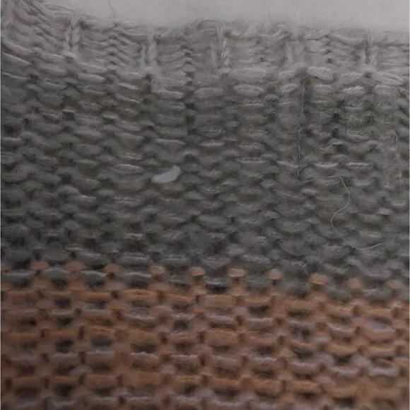 Grace & Emma Cotton Blend Striped Knit Sweater Shirt Sz S - Picture 4 of 7